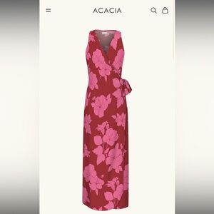 ACACIA Santana Dress - Ahunui print